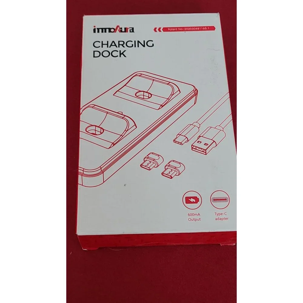 InnoAura Dual PS5 Controller Charging Dock Station Brand New in Box